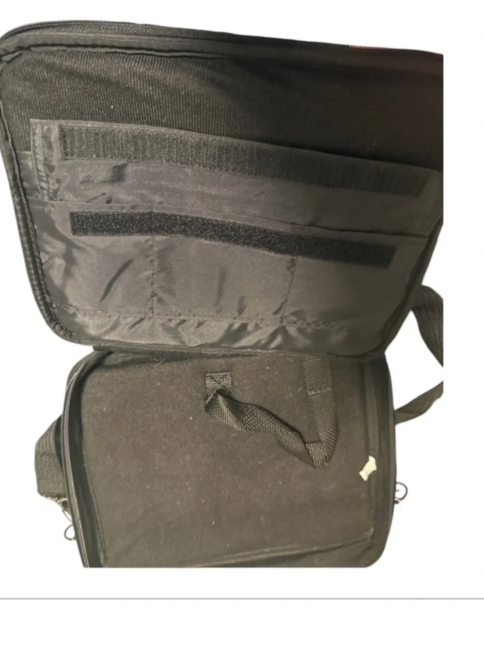 Men's Black Leather Crossbody Bag